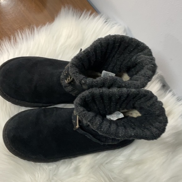 UGG Australia Cambridge Boots Black Suede - Picture 11 of 11